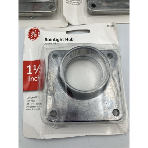 (6) GE 1-1/2 In. Aluminum Midwest & GE Conduit Hub TC150A GE TC150A 043481000688 - Picture 3 of 6